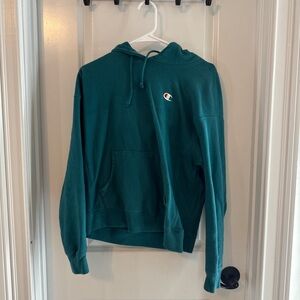 Champion Men's Teal Hoodie